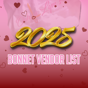 OohLaLyns Bonnet & Packaging Vendor List