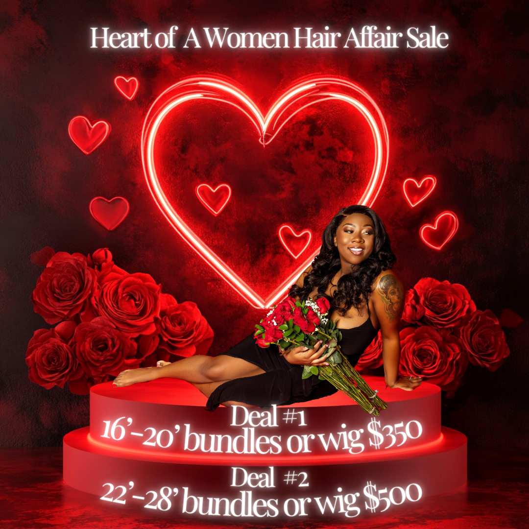 Heart of a woman hair affair sale